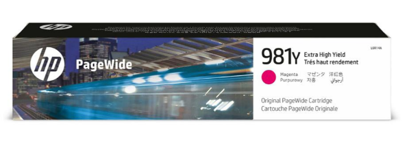 HP 981Y Extra High Yield Magenta Original PageWide Ink Cartridge