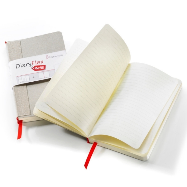Hahnemühle DiaryFlex Refill - Plain 100gsm 7"x4" 80 Sheets / 160 Pages
