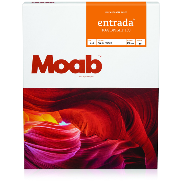 Moab Entrada Bright 300gsm 8.5"x11" - 100 Sheets