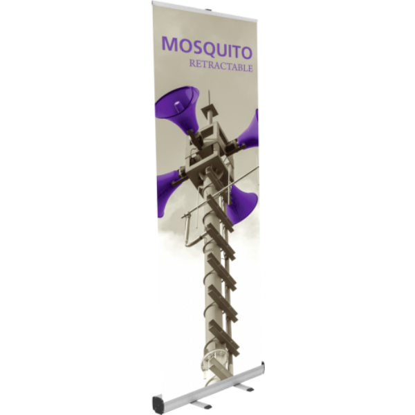 Orbus Mosquito 800 Retractable Banner Stand 31.5"x78.5" (Silver)