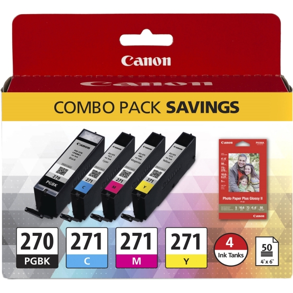 Canon PGI-270/CLI-271 Combo Ink Pack - 0373C005