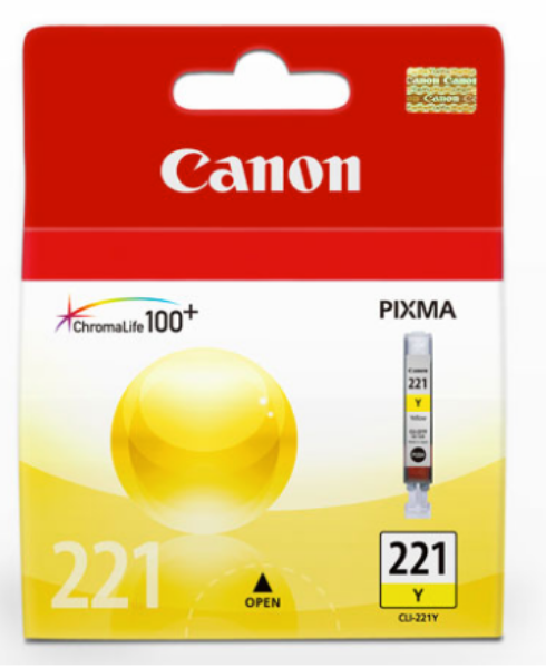 Canon CLI-221 Yellow Ink Tank