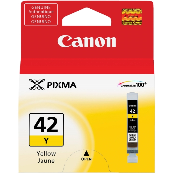 Canon CLI-42Y Yellow Ink Tank for PIXMA PRO-100 - 6387B002