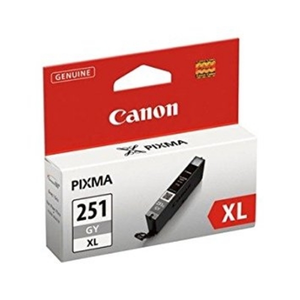 Canon CLI-251GY XL Gray Ink Tank - 6452B001