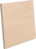 ChromaLuxe Natural Matte Clear Maple Wood Panel (Keyhole Only) 10"x10" 0.625" thick - 14 per Case