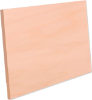 ChromaLuxe Natural Matte Clear Maple Wood Panel (Keyhole Only) 30"x40" 0.625" thick - 2 per Case