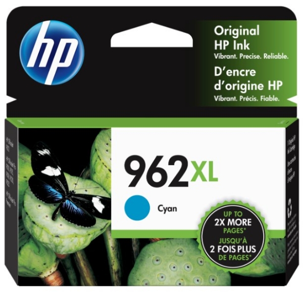 It Supplies - HP 962XL High Yield Cyan Original Ink Cartridge for HP  OfficeJet Pro 9015, 9025 - 3JA00AN