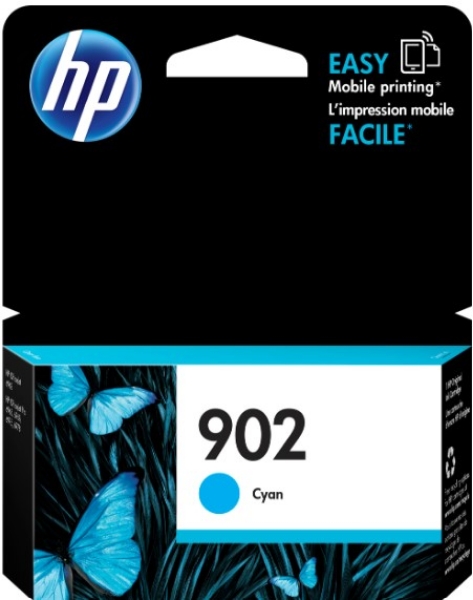 HP 902 Cyan Original Ink Cartridge for HP OfficeJet Pro 6968, 6978 - T6L86AN		