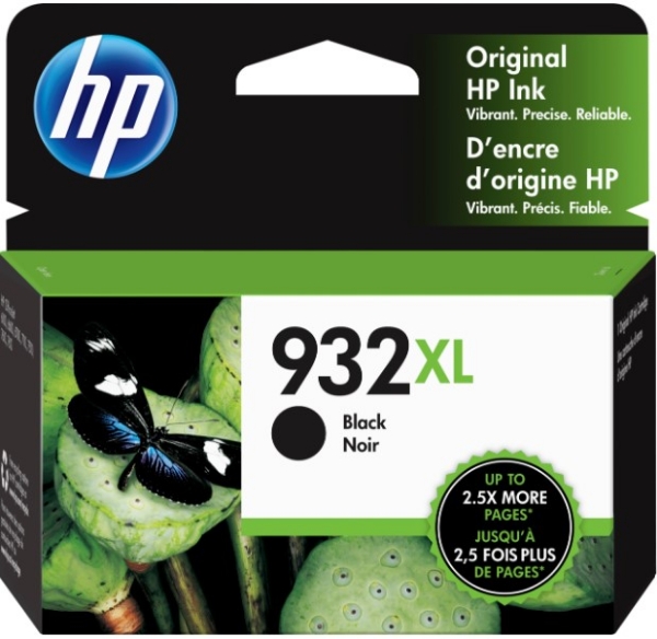 HP 932XL Black High-Capacity Ink Cartridge		