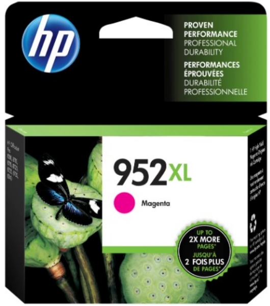 HP 952XL High Yield Magenta Original Ink Cartridge - L0S64AN	