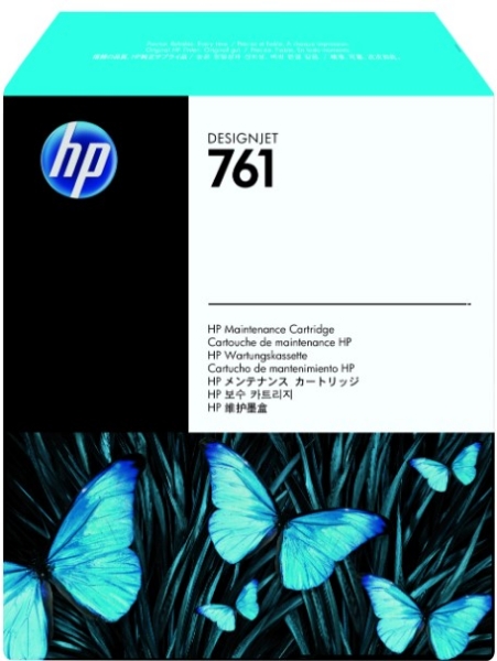 HP 761 Designjet Maintenance Cartridge For HP Designjet T7100 & T7200 Printers - CH649A		