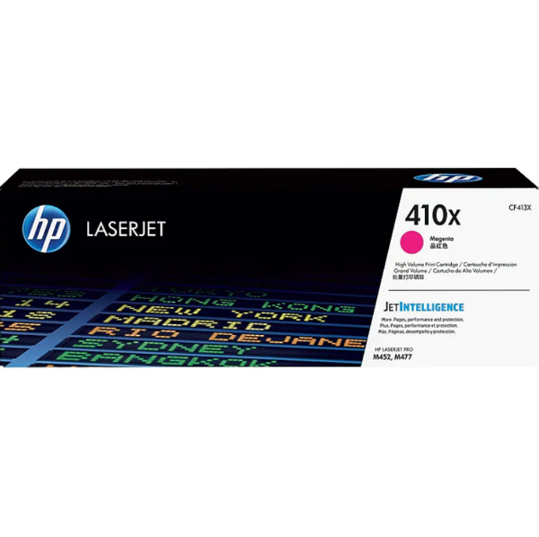 HP 410X High-Yield Magenta Original Toner Cartridge - CF413X	