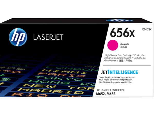 HP 656X High Yield Magenta Original LaserJet Toner Cartridge - CF463X		