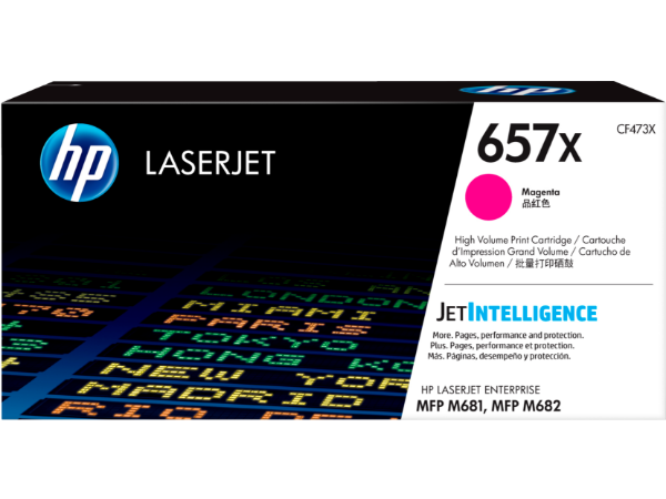 HP 657X High Yield Magenta Original LaserJet Toner Cartridge - CF473X		