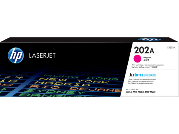 HP 202A Magenta LaserJet Toner Cartridge - CF503A	