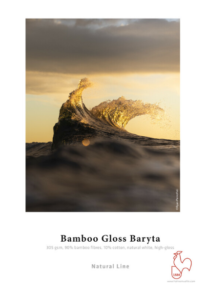 Hahnemühle Bamboo Gloss Baryta 305gsm 50"x39' Roll
