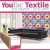 Innova YouTac® Adhesive Textile Printable Wallcovering (Eco-Solvent, Latex, UV Ink Compatible) 54"x82' Roll