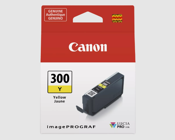 Canon LUCIA PRO PFI 300 Yellow Ink Cartridge for imagePROGRAF PRO 300	