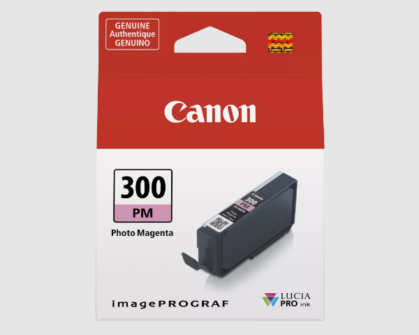 Canon LUCIA PRO PFI 300 Photo Magenta Ink Cartridge for imagePROGRAF PRO 300	