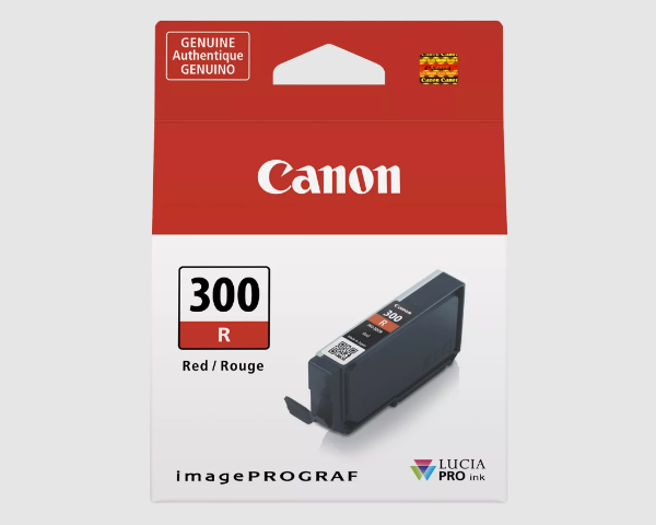 Canon LUCIA PRO PFI 300 Red Ink Cartridge for imagePROGRAF PRO 300	