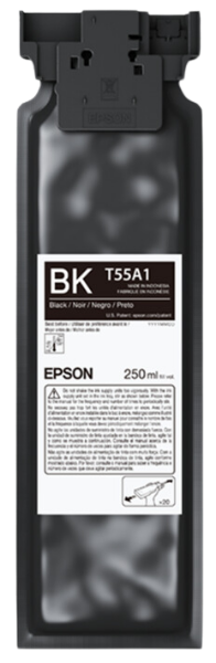 EPSON UltraChrome DG2 T55A Black Ink Pack 250ml for SureColor F1070