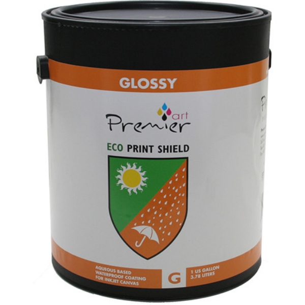 PremierArt Gloss ECO Print Shield Water Base Inkjet Protective Coating for Canvas - 1 Gallon	