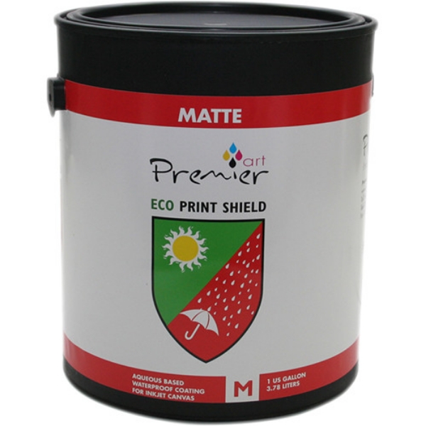 PremierArt Matte ECO Print Shield Water Base Inkjet Protective Coating for Canvas - 1 Gallon	