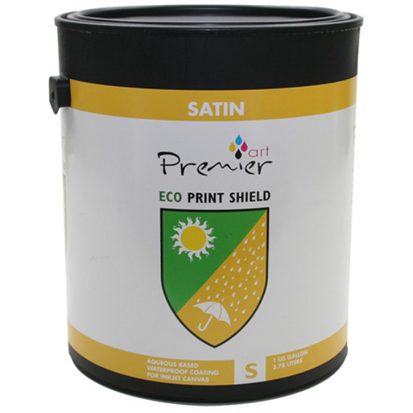 PremierArt Satin ECO Print Shield Water Base Inkjet Protective Coating for Canvas - 1 Gallon	