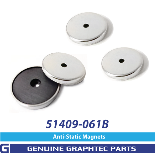 GRAPHTEC Set of 4 Magnets to be used with Antistatic Elastic Cord Set
