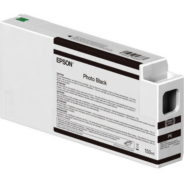 EPSON UltraChrome HD 150mL Photo Black Ink Cartridge for SureColor P6000, P7000, P8000, P9000 - T54V100	