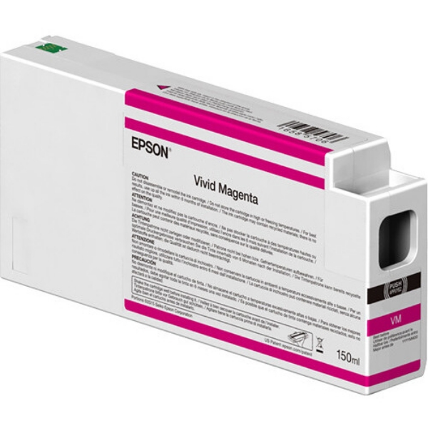 EPSON UltraChrome HD 150mL Vivid Magenta Ink for SureColor P6000, P7000, P8000, P9000 - T54V300	