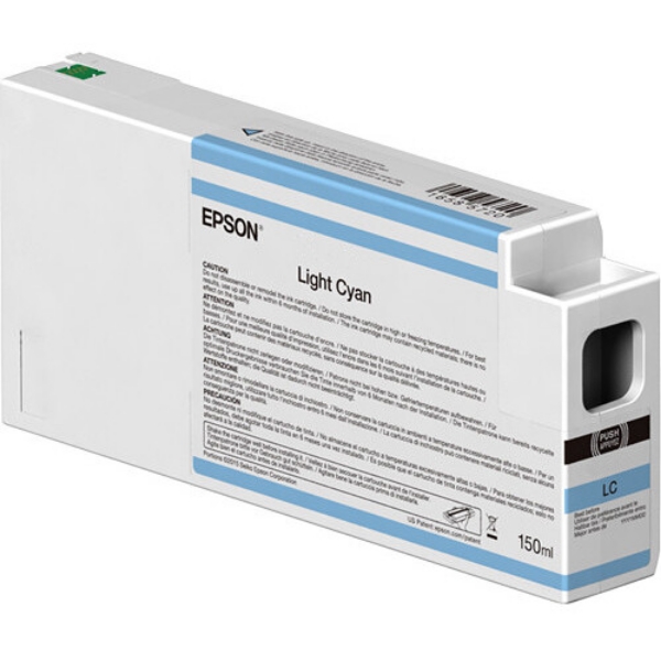 EPSON UltraChrome HD 150mL Light Cyan Ink for SureColor P6000, P7000, P8000, P9000 - T54V500	