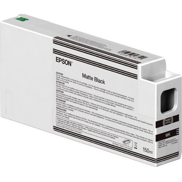 EPSON UltraChrome HD 150mL Matte Black Ink Cartridge for SureColor P6000, P7000, P8000, P9000 -	