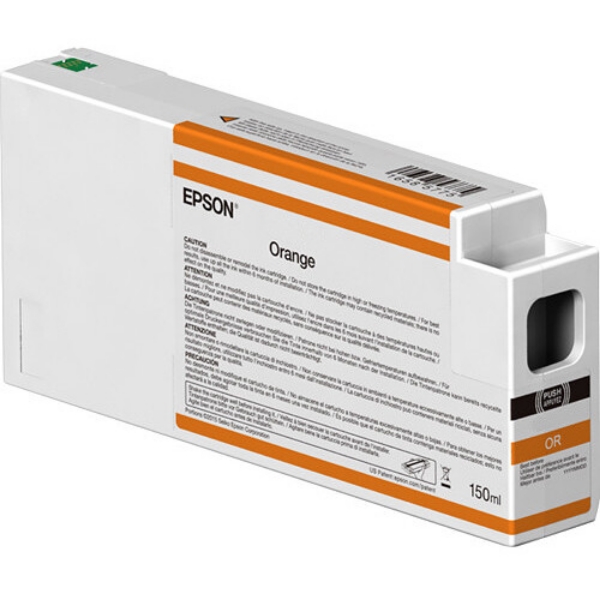 EPSON UltraChrome HDX 150mL Orange Ink Cartridge for SureColor P7000, P9000 - T54VA00	
