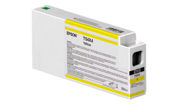 EPSON UltraChrome HD 350mL Yellow Ink Cartridge for SureColor P6000, P7000, P8000, P9000 - T54X400	