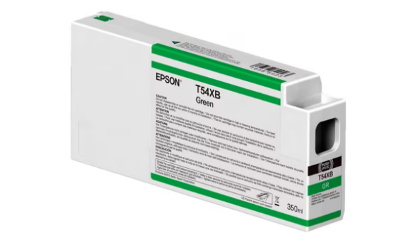 EPSON UltraChrome HDX 350mL Green Ink Cartridge for SureColor P7000, P9000 - T54XB00	