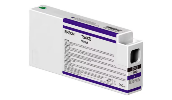 EPSON UltraChrome HDX 350mL Violet Ink Cartridge for SureColor P7000, P9000 - T54XD00	
