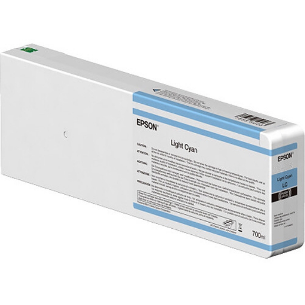 EPSON UltraChrome HD 700mL Light Cyan Ink for SureColor P6000, P7000, P8000, P9000 - T55K500	