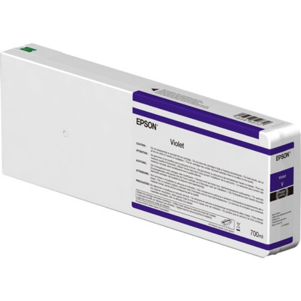 EPSON UltraChrome HDX 700mL Violet Ink Cartridge for SureColor P7000, P9000 - T55KD00	
