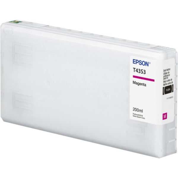 Epson T43S UltraChrome D6r-S Magenta Ink 200ml Cartridge for SureLab D870