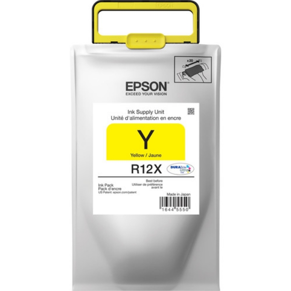 Epson DURABrite Ultra R12X High Capacity Yellow Ink Pack - TR12X420