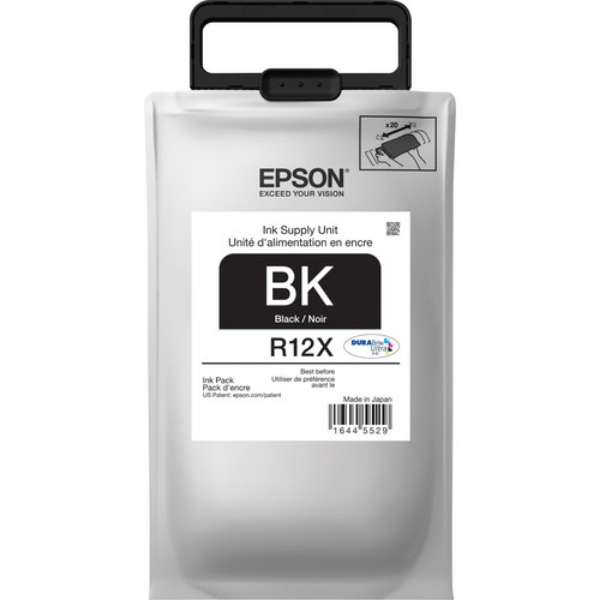 Epson DURABrite Ultra R12X High Capacity Black Ink Pack for WorkForce Pro WF R4640, WF R5690, WF R5190 TR12X120	