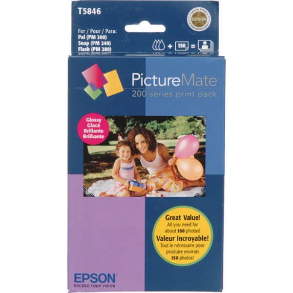 Epson PictureMate 200 Series Glossy Print Pack - 150 Prints