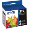 Epson T312 Claria Photo HD Light Magenta/Light Cyan Ink Cartridges, 2-Pack for XP-8500, XP-8600, XP-8700 - T312922S