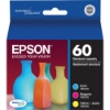 Epson 60 Color Multi-Pack Ink Cartridges for Select Stylus Printers - T060520-S