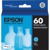 Epson 60 DURABrite Ultra Cyan Ink Cartridge for Stylus C68, C88+, C88, CX3800, CX3810, CX4200, CX4800, CX5800F, CX7800 - T060220-S