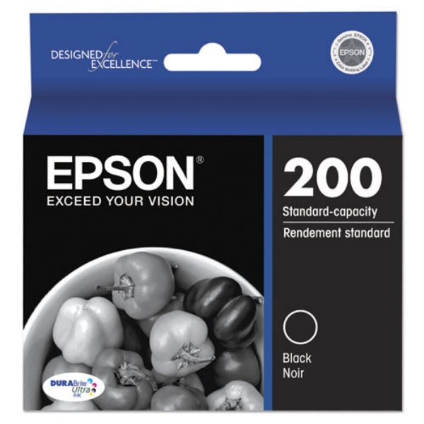 Epson 200 DURABrite Ultra Black Ink Cartridge - T200120-S