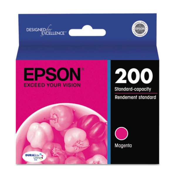 Epson 200 DURABrite Ultra Magenta Ink Cartridge - T200320-S