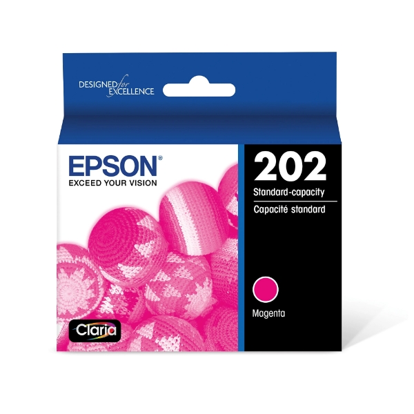 Epson 202 Magenta Ink Cartridge for WorkForce WF-2860 and Expression Home XP-5100 - T202320-S	