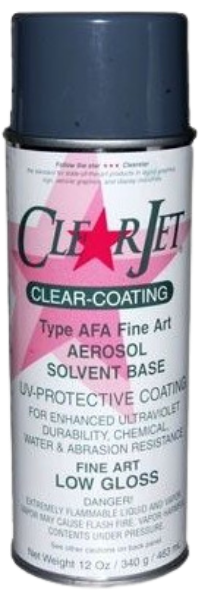 Marabu ClearJet Fine Art Type AFA Solvent-Based 12oz Low-Gloss Aerosol Spray Can